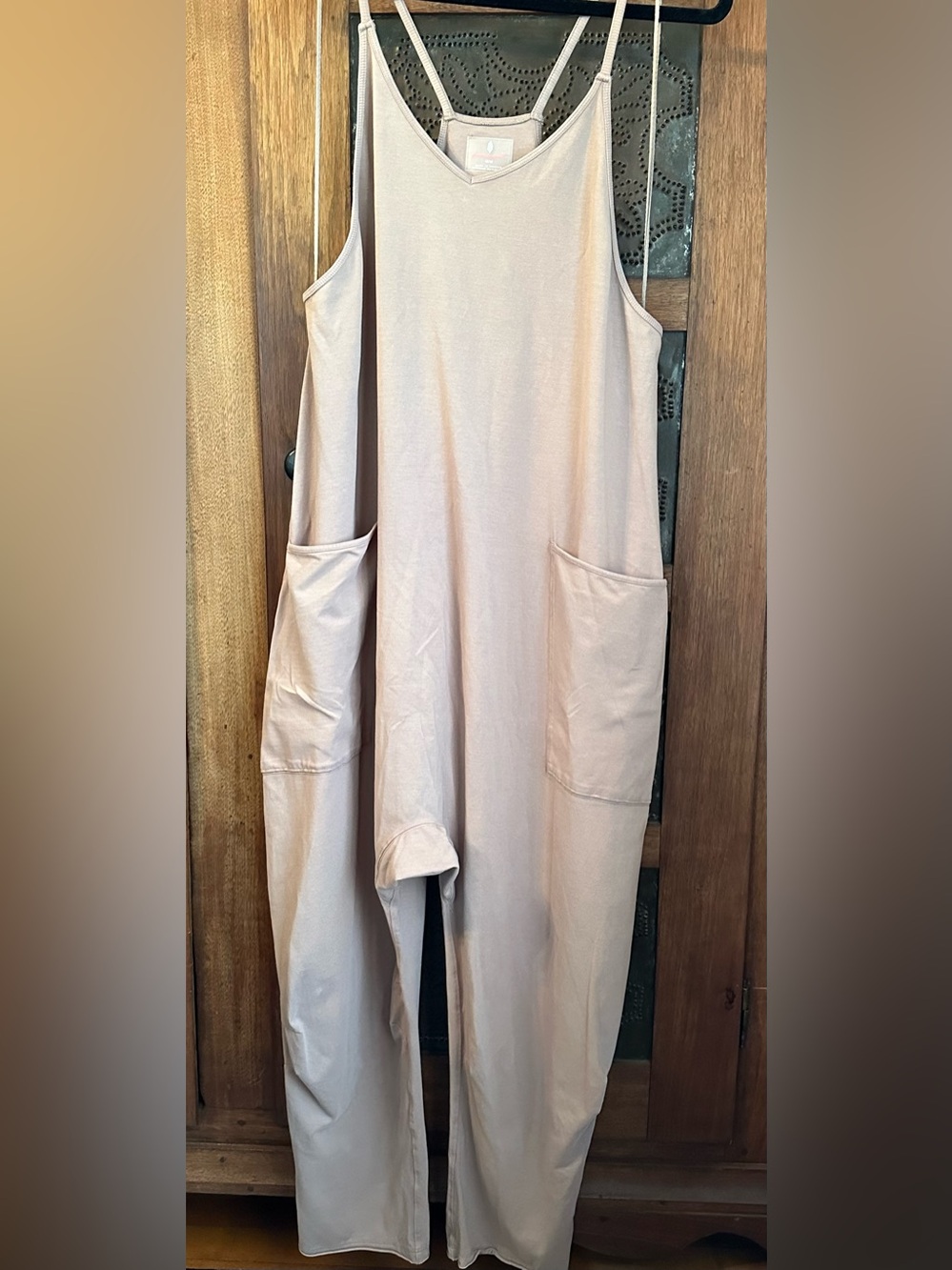 NWOT Free People Movement Hot Shot Onesie in Mocha Latte Size M.